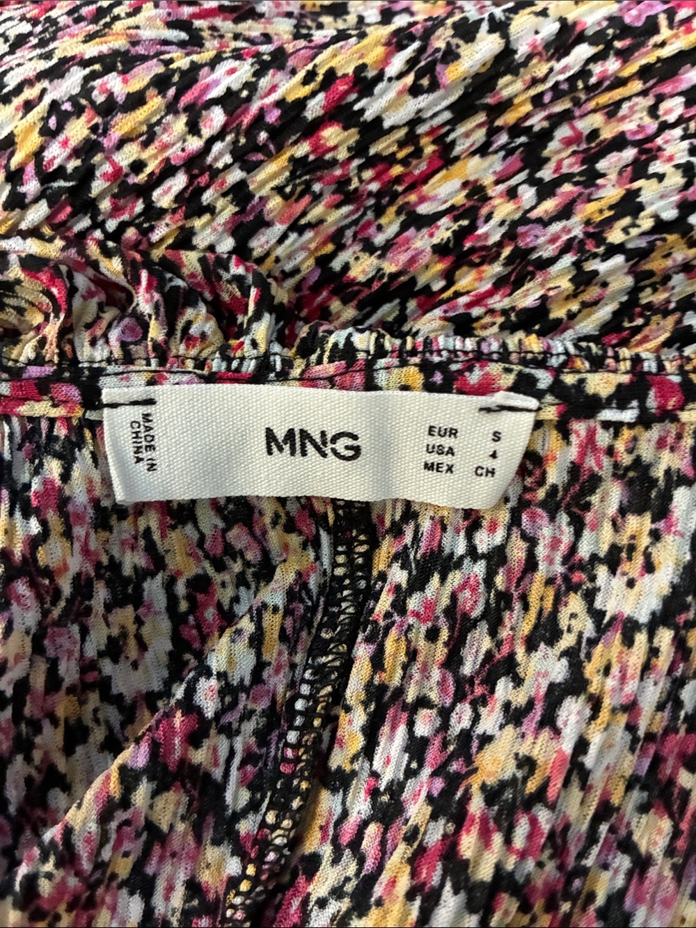 MNG Floral Off-Shoulder Ruffle Dress - Multicolor - Picture 5 of 6